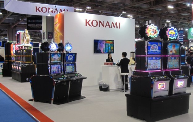 Konami slot division revenue up 4 pct to Dec 31