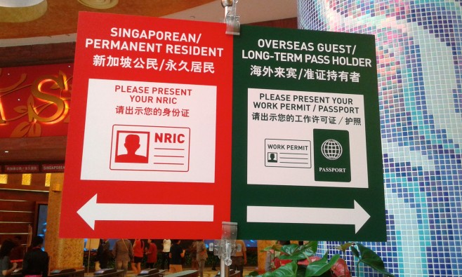Singapore casino op fines down 61 pct fiscal 2016: CRA