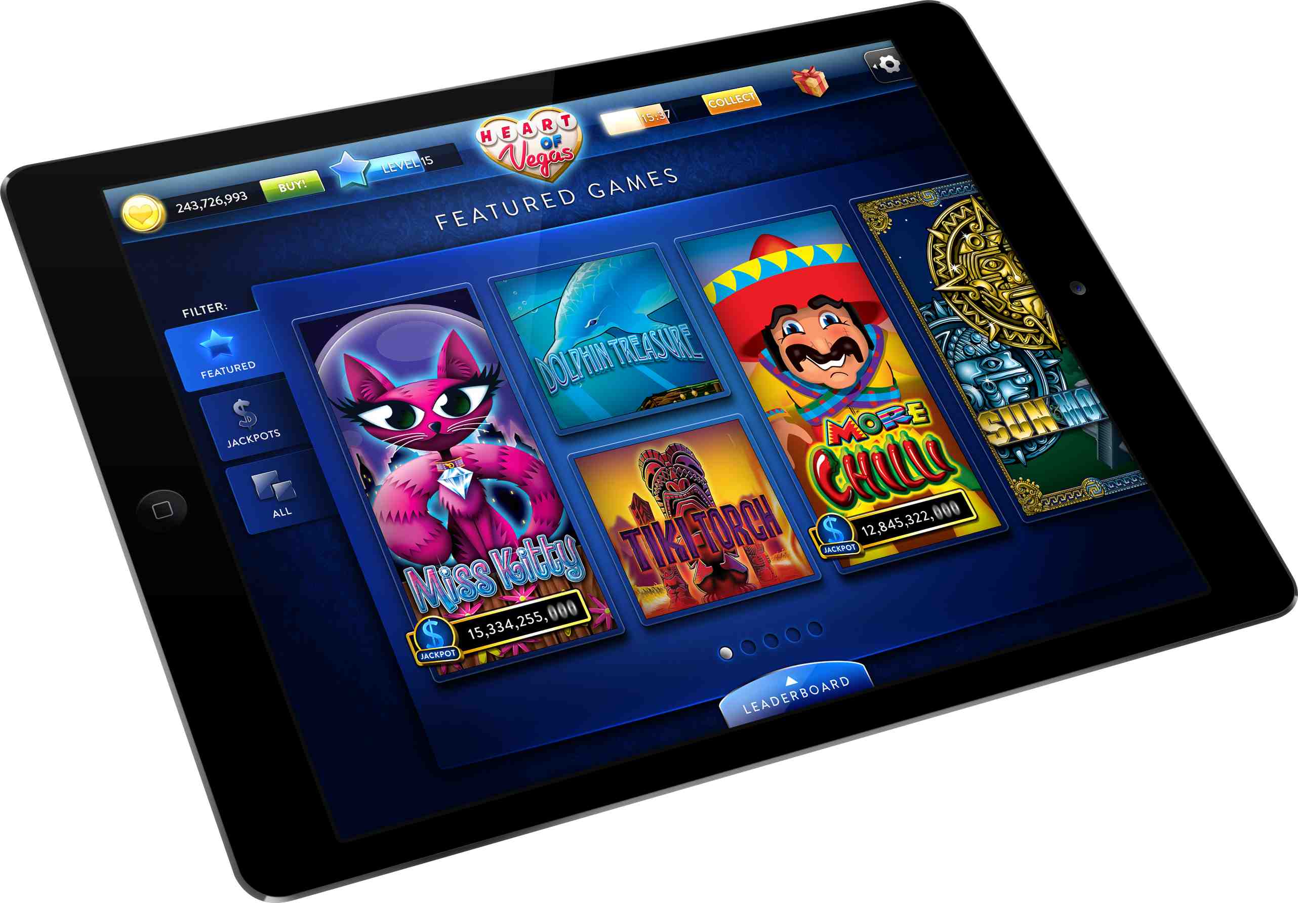 Aristocrat launches ‘Heart of Vegas’ iPad app