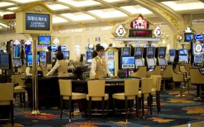 Casinos open but Macau Feb GGR to fall 80pct: brokerage