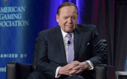 Adelson got 62pct of LVS’ top exec payments for 2019