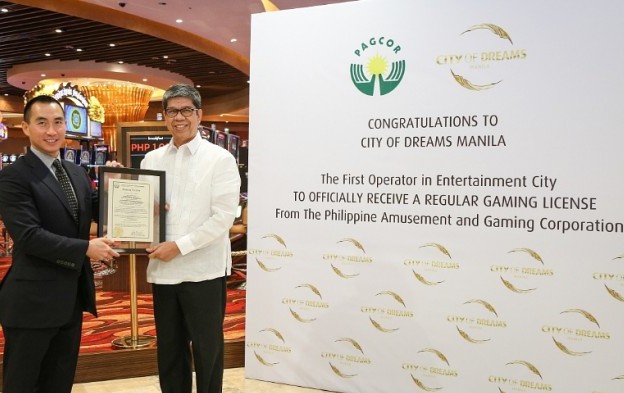 City of Dreams Manila receives regular gaming licence