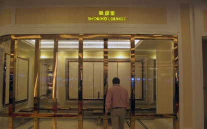 Committee tilts to smoke lounges: Macau legislator