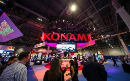 Konami slot division revenue up in fiscal 2016