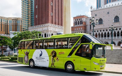 Three Macau casino firms try joint shuttle buses