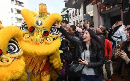 CNY tourist visits to Macau up 10pct y-on-y: govt