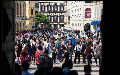Macau tourist numbers still rising despite HK protests