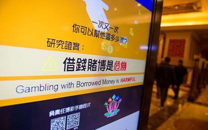 Lowest gambling rate among locals since 2003: Macau govt