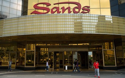 Sands China says no links to online gaming site
