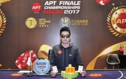 Alecz Chan wins APT Championships Event trophy