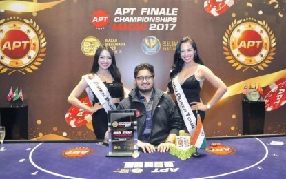 India’s Varun Gupta wins APT Finale Macau main event