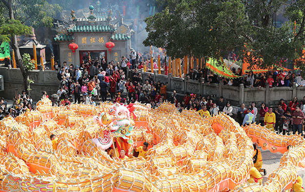 Macau CNY visitor numbers up 8 pct Feb 15 to 20