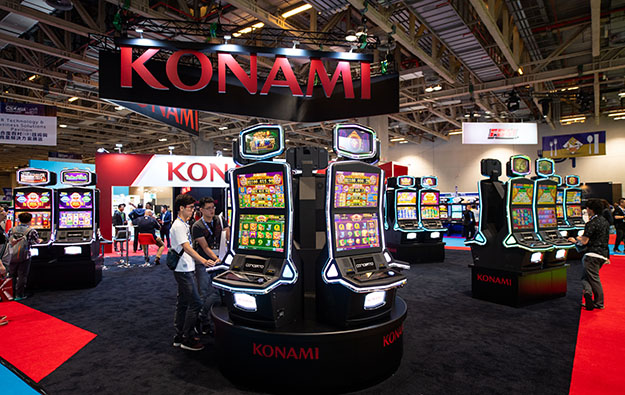 Konami slot division quarterly revenue down, profit up