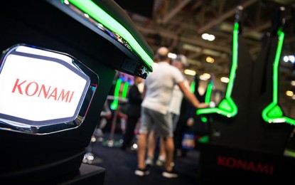 Konami slot division half-year revenue flat, profit up 28pct
