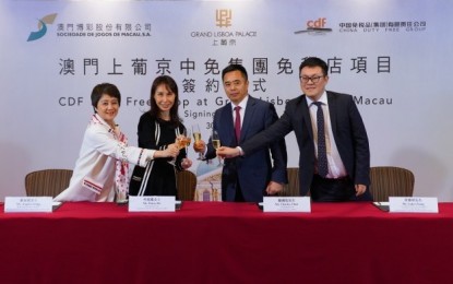 SJM formal deal with China Duty Free for Cotai resort