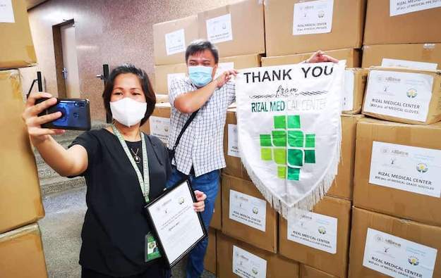 Suncity US$1mln in protective gear for Luzon hospitals