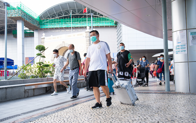 Highest Macau daily arrivals since pandemic start says govt
