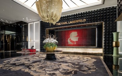 Karl Lagerfeld hotel opens at Grand Lisboa Palace in Macau