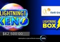 Lightning Box offers keno as its first digital table game