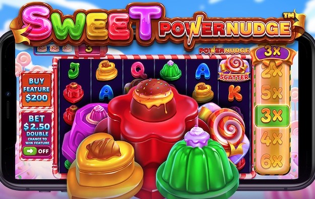 Popular Powernudge feature in candy theme Pragmatic slot