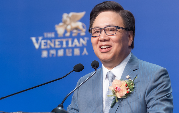 Macau bosses Wong of Sands, Wang of MGM at Macau G2E