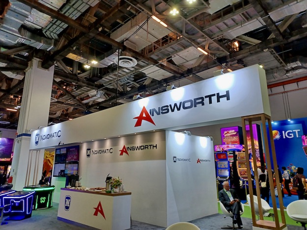Ainsworth expects US$15mln 1H profit, hedges on Argentina