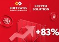 SOFTSWISS client crypto bets in 1H up 83pct sequentially