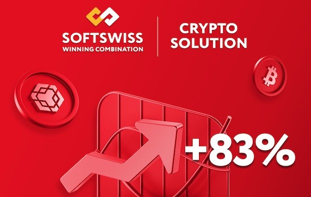 SOFTSWISS client crypto bets in 1H up 83pct sequentially