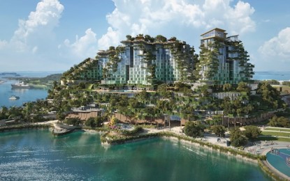 RWS Waterfront site construction in late 2024: chairman