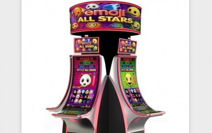 ‘emoji ALL STARS’ branded slot game with Aristocrat Gaming
