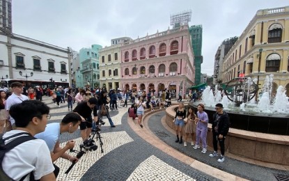 Macau January tourists top 2.8mln, 84pct of 2019 levels