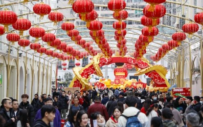 Macau nearly 900k tourists in first 5 days of CNY break