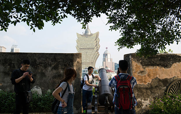 indeks rega turis Macau warata ing waktu pisanan