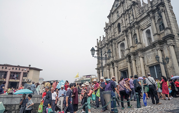 Tekane pengunjung Macau munggah 4pct ing China National Day
