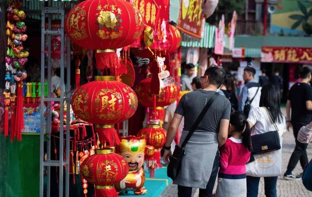 Taun Anyar Cina Macau munggah 26 persen nganti 7 Februari