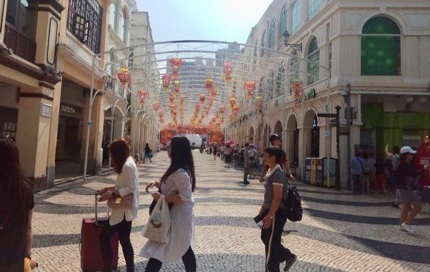 Pengunjung kanggo Macau mudhun 3pct ing dina pungkasan Golden Minggu