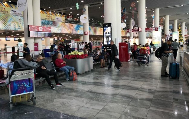 Rekam nomer penumpang ing bandara Macau wiwit Nov