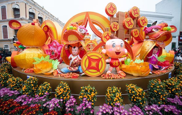 Kedatangan pengunjung Macau mudhun 78 persen ing Taun Anyar Cina