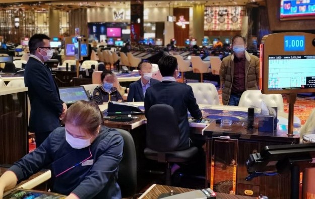 Ujian keselamatan Covid-19 untuk kakitangan kasino Macau: kerajaan