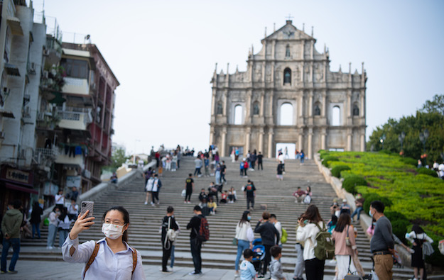 Jumlah pelawat tanah besar April terbaik untuk Macau sejak wabak